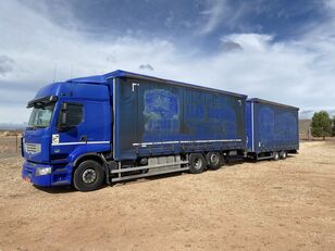 Camion bâché Renault MASTER Curtain side 4,1 + tail lift à vendre Hongrie  Budapest, QF36851